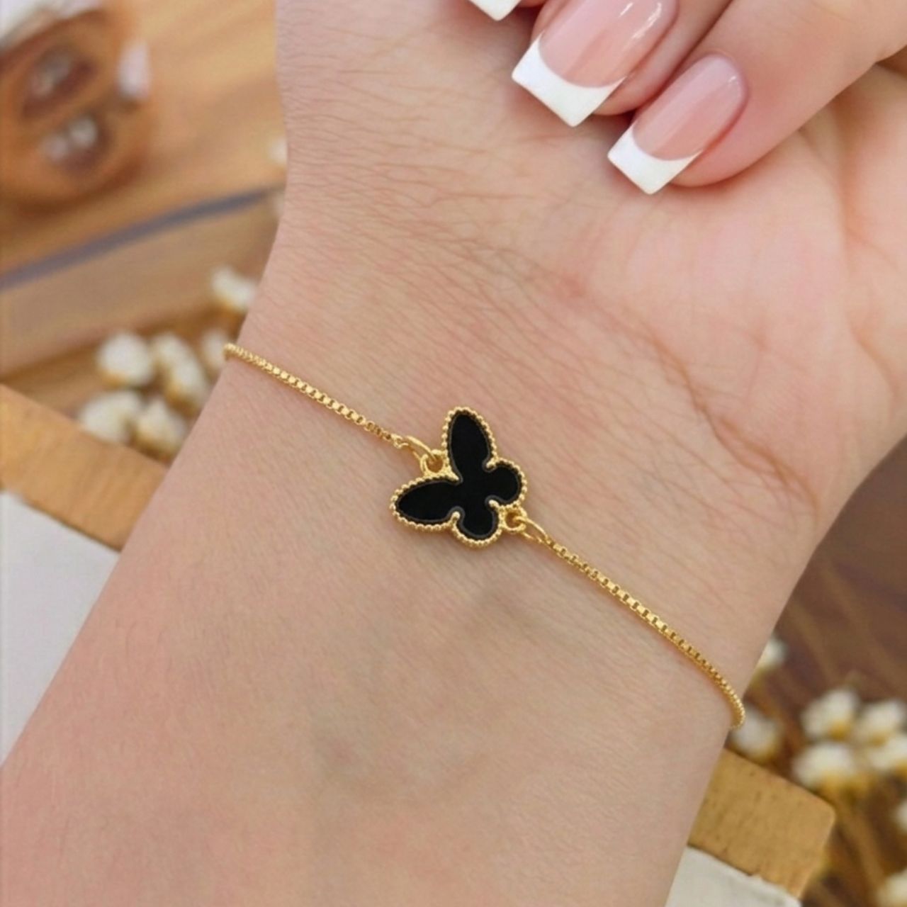 Pulseira Veneziana Borboleta