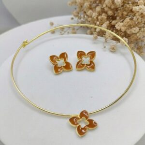 Conjunto Gargantilha e Brinco