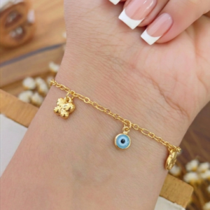 Pulseira Olho Grego Borboleta